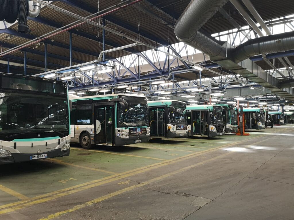 Centre bus RATP - Plan RATP BUS 2025