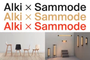 Alki x Sammode Association of 2 Design brands